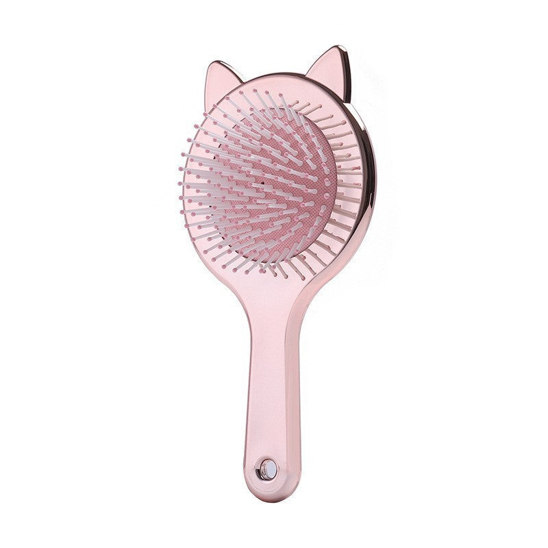 Brosses et peignes à cheveux portables pour cuir chevelu avec dessin animé mignon pour airbag