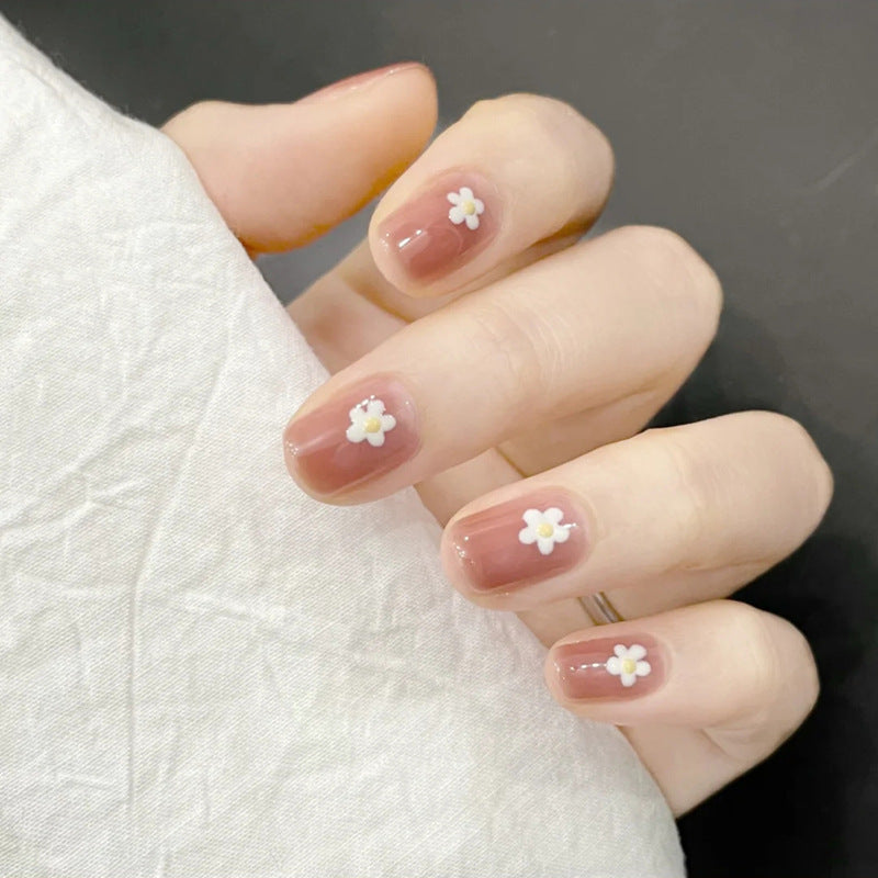 Patch amovible Summer Camellia Manucure Wear Nail Art