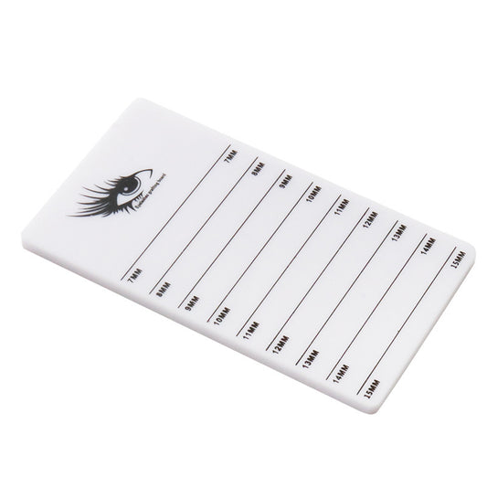 Grafting Eyelash Scale Plate White Acrylic Big False Lashes