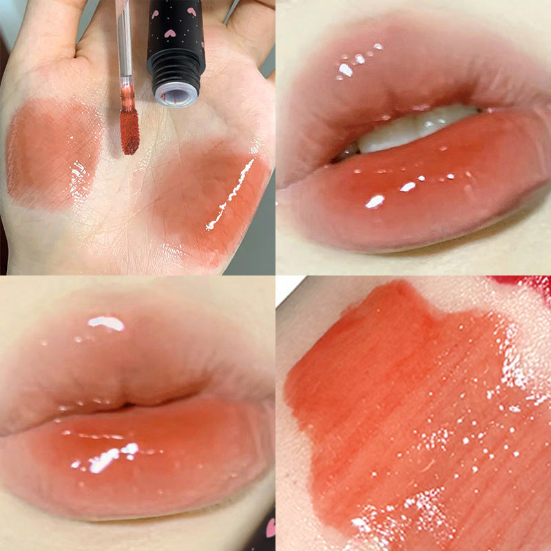 Magnifique vernis à l'eau clair blanc transparent pas facile à appliquer sur les lèvres