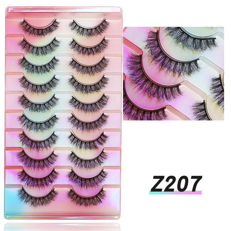 Eyelashes Stable Fried Eyelash Curling Pairs False Lashes