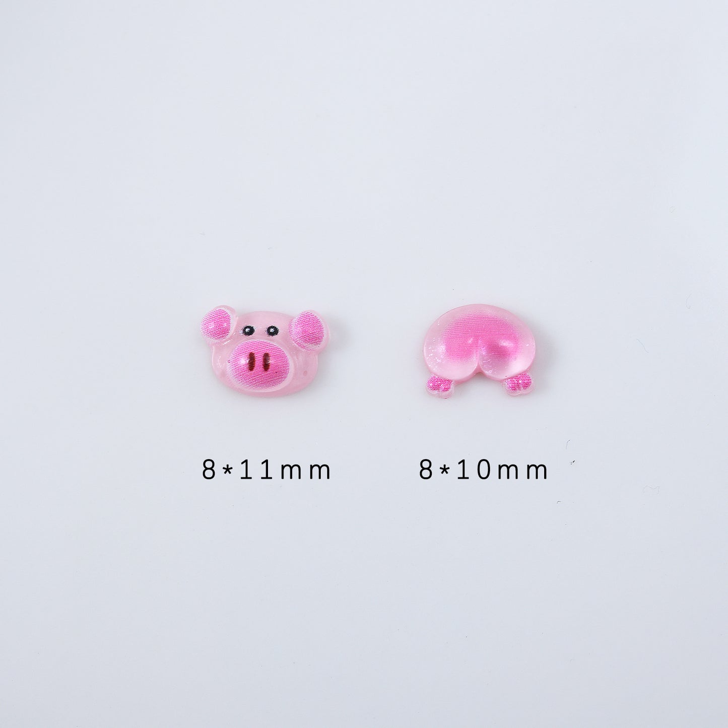 Pig Ornament Cute Cartoon Pink Mini Nail Care Nail Art