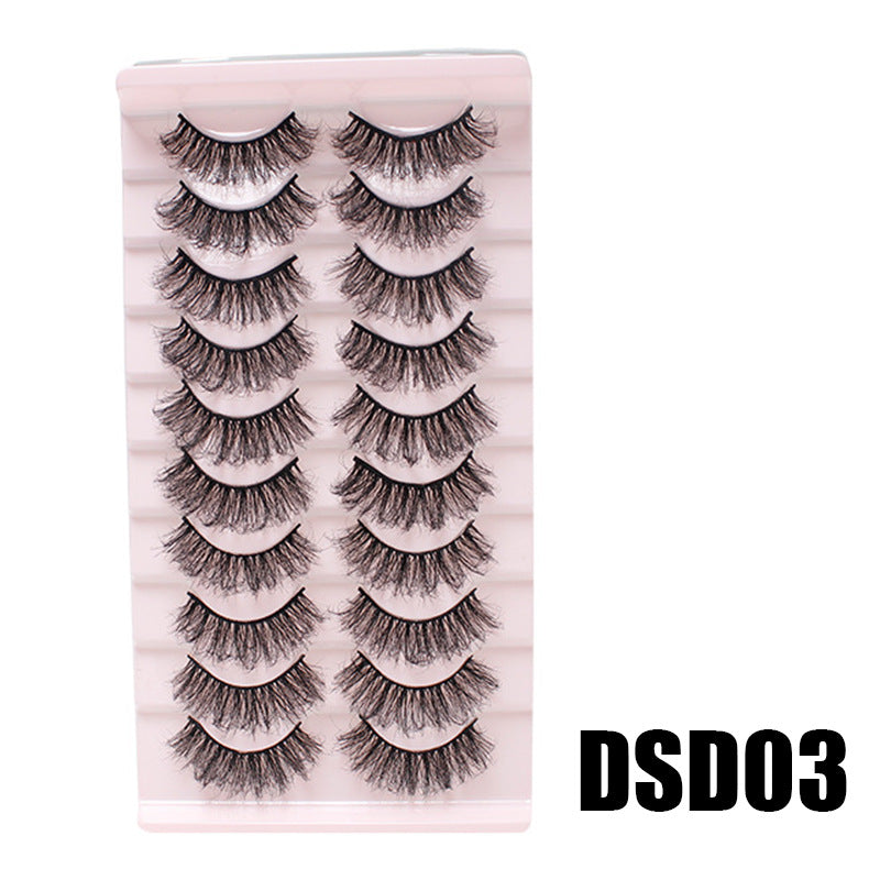 Explosion Style For Suit Thick Natural False Lashes