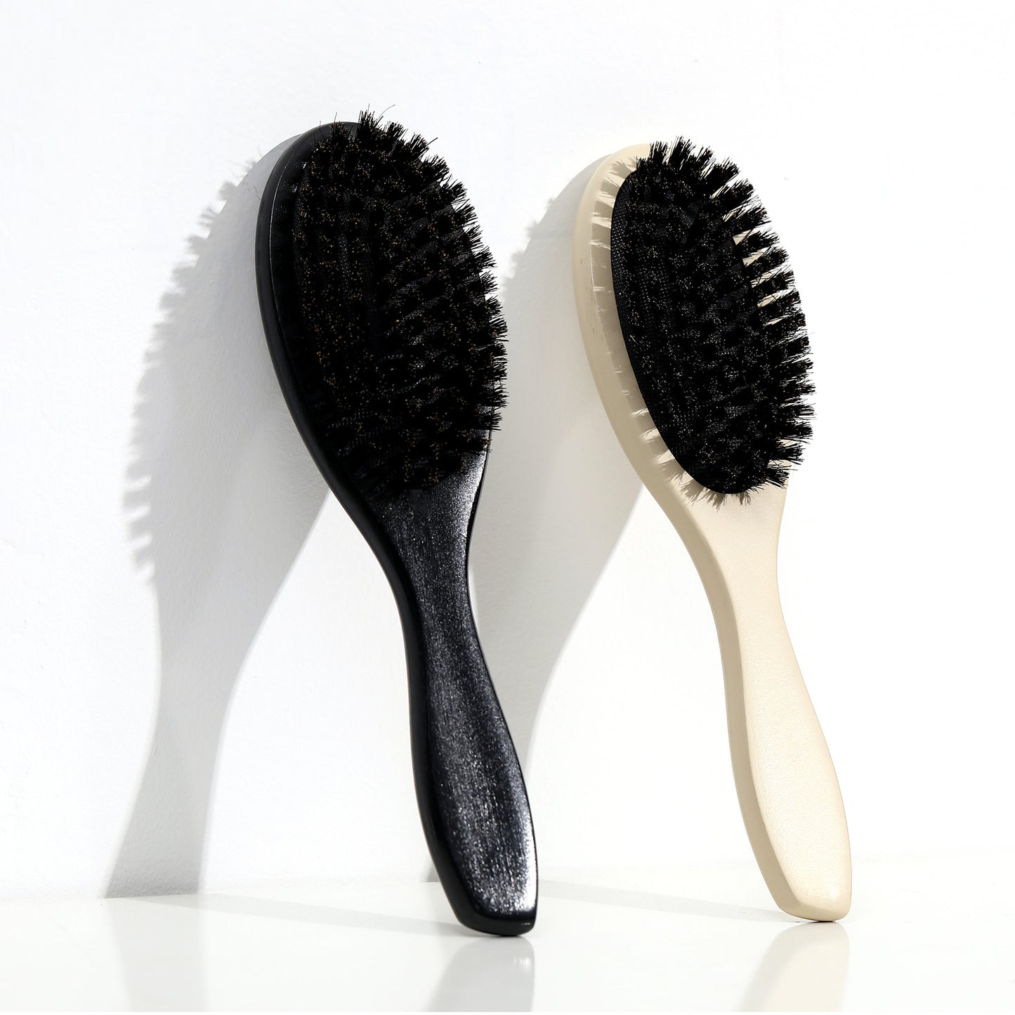 Brosses et peignes à cheveux à coussin d'air en bois massif Mme Long