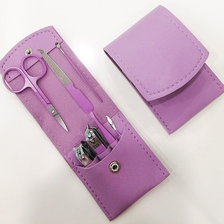 Of Clippers Suit Beauty Scissors Manicure Nail Tool Set