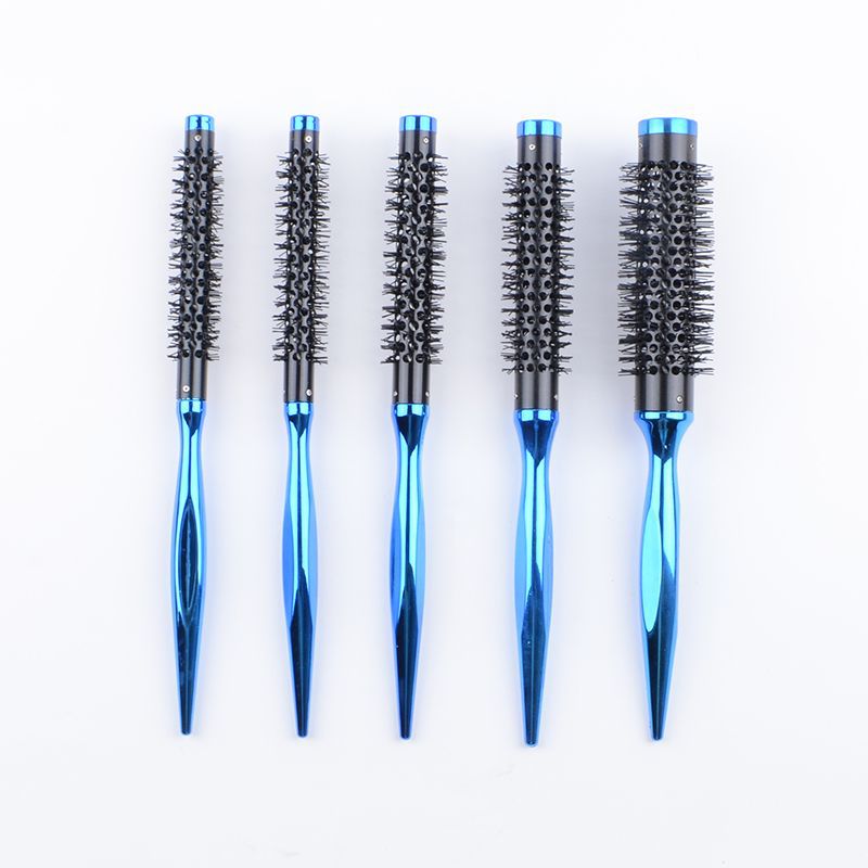 Aluminum Tube Rolling Saloon Dedicated Straight Roll Shape Hair Brushes & Combs