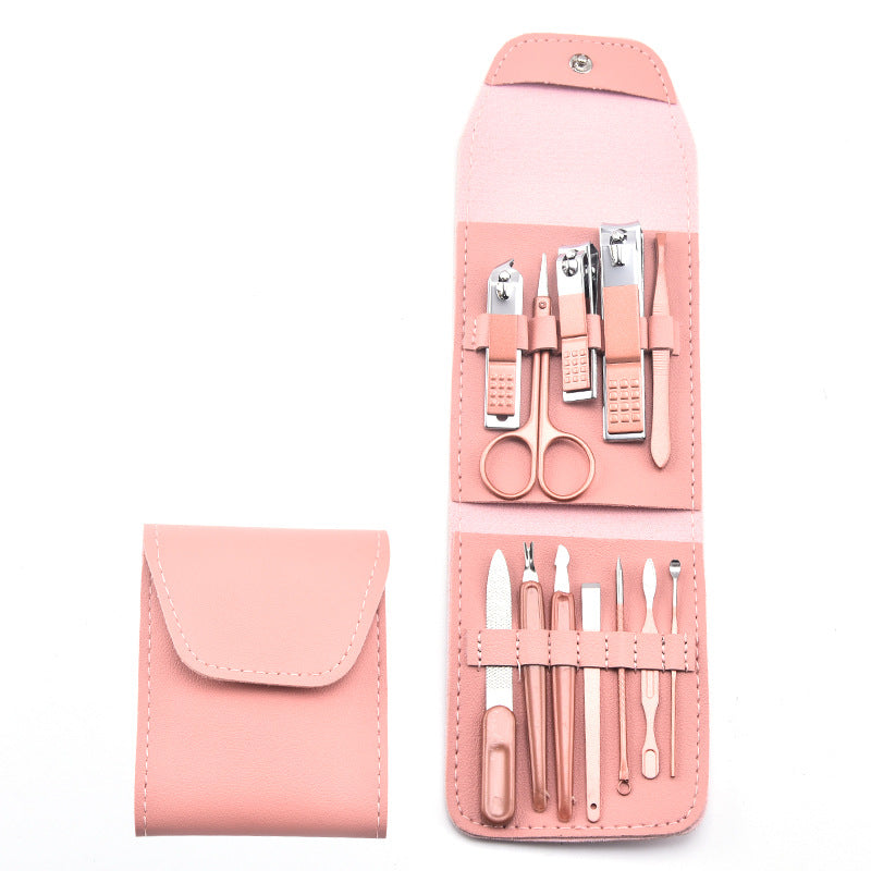 Scissor Manicure Folding Bag Beauty Tools Nail Tool Set