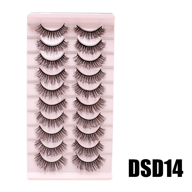 Explosion Style For Suit Thick Natural False Lashes