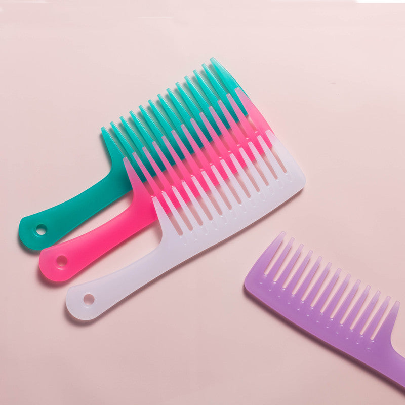 Brosses à cheveux et peignes à dents larges et à grand couteau pour shampooing coloré