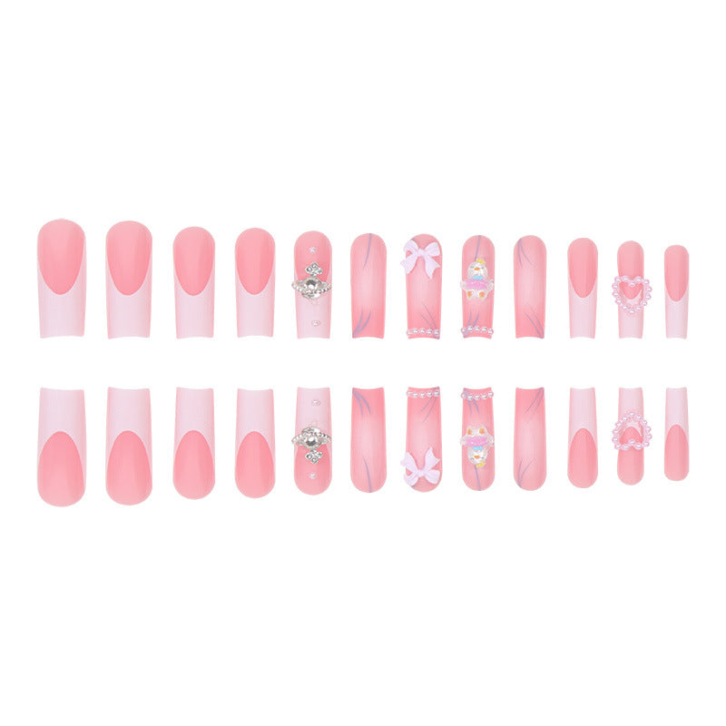 Autocollants pour ongles amovibles de la série Cute Candy