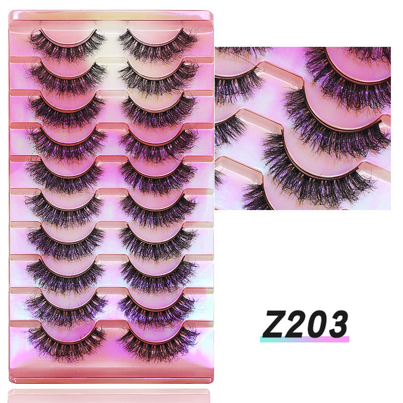 Eyelashes Stable Fried Eyelash Curling Pairs False Lashes