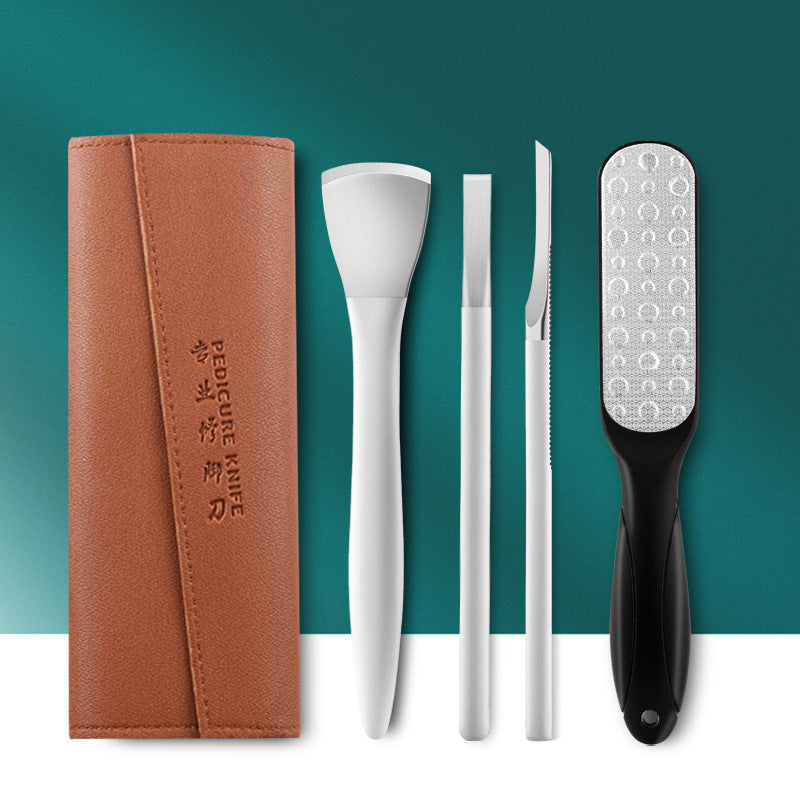 Knife Suit Exfoliating Calluses Foot Scraping Nail Tool Set