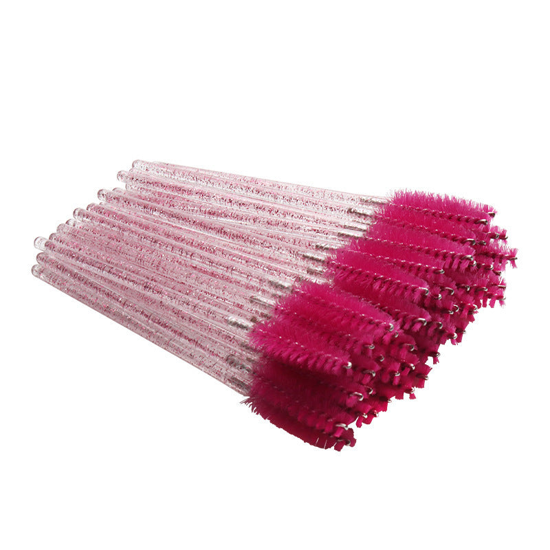 Brosse à barillet pour mascara, pinceaux de maquillage pour cils de couleur, accessoires