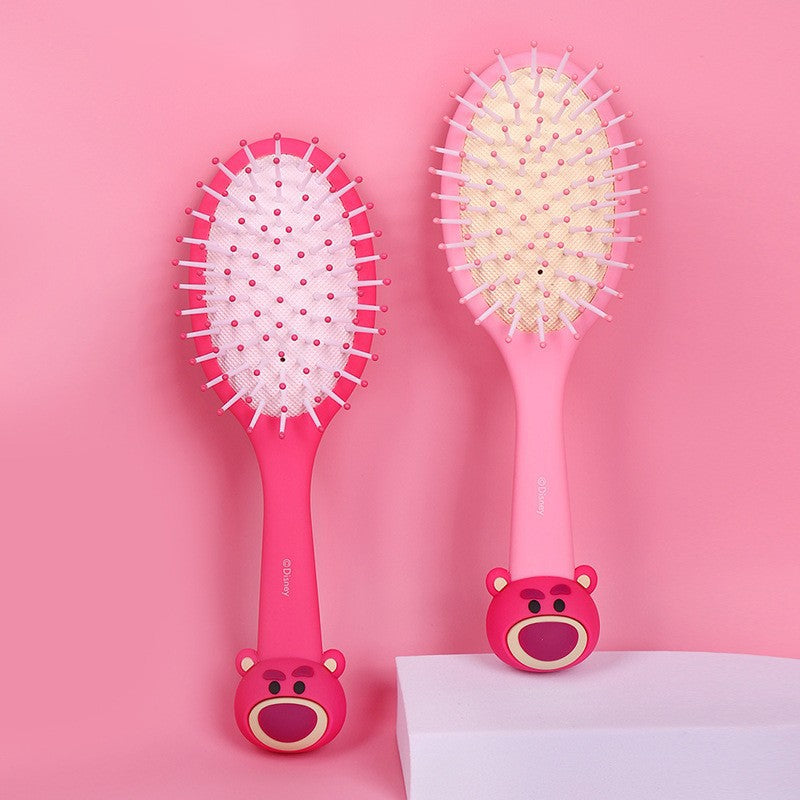 Brosses à cheveux et peignes de coiffure pliables Strawberry Bear Airbag Princess