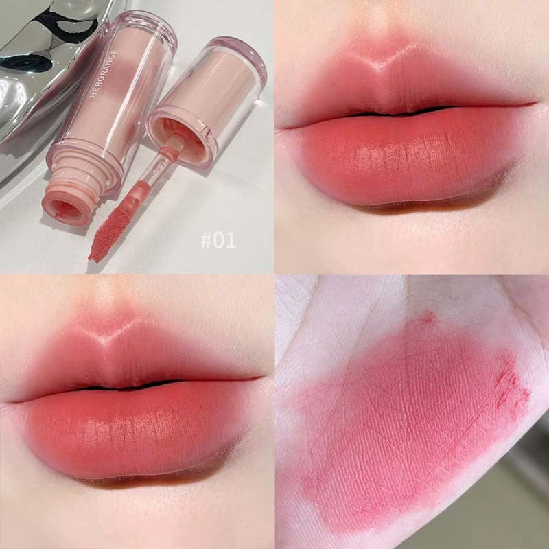 Yarn Matte Glaze Korean Style Veet Plain Lip Glosses