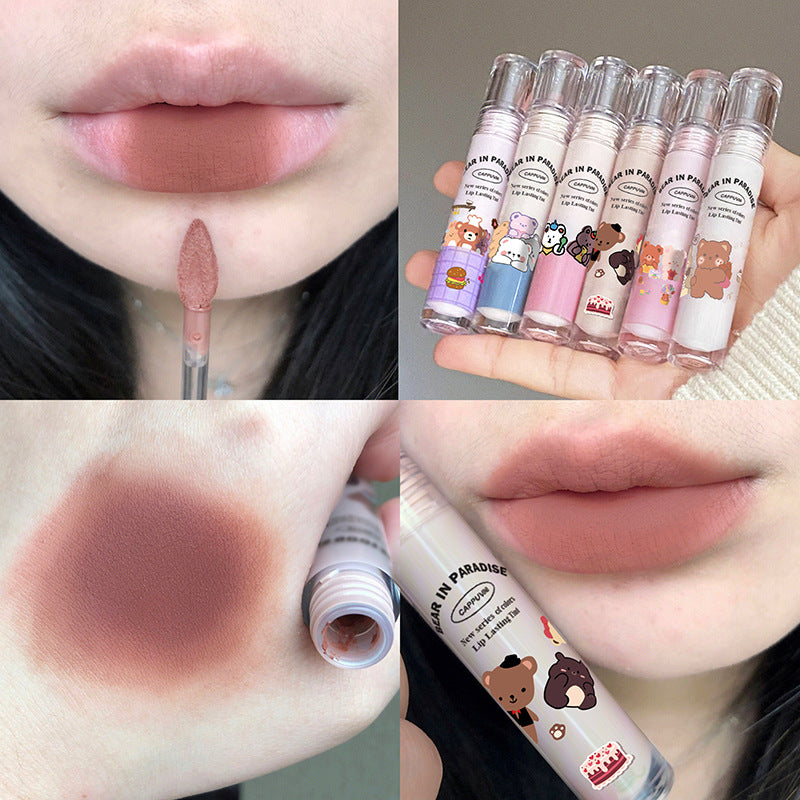 Paradise Milk Tea Mud Domestic Goods Lip Glosses