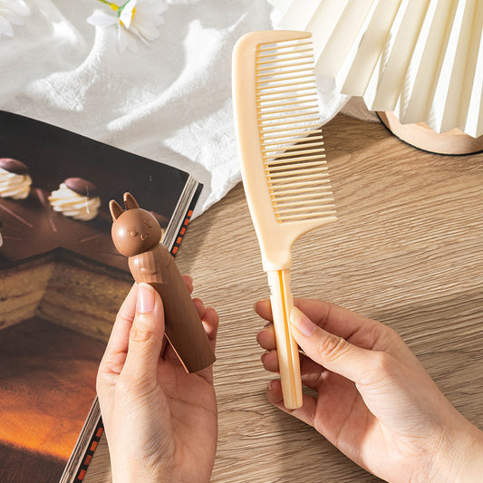 Brosses et peignes à cheveux à dents fines pratiques pour la maison Mme Long