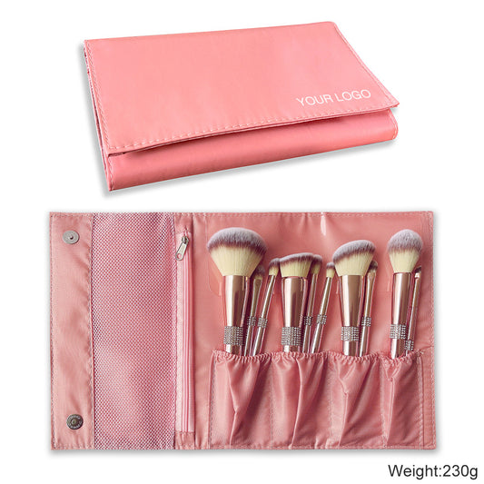 Patent Electroplated Rose Gold Brush Suit Makeup Brushes Accessories