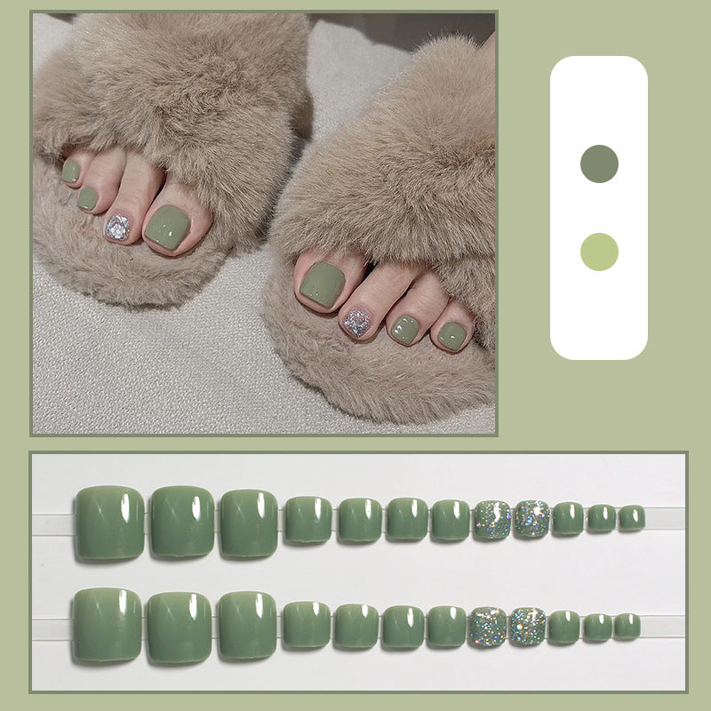 Portez un patch pour les pieds Beauty Piece amovible Nail Art