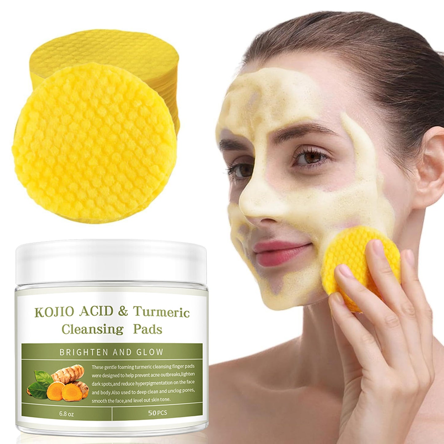 Acid Cleansing Pad Refreshing Oil Control Delicate Pores Face Care