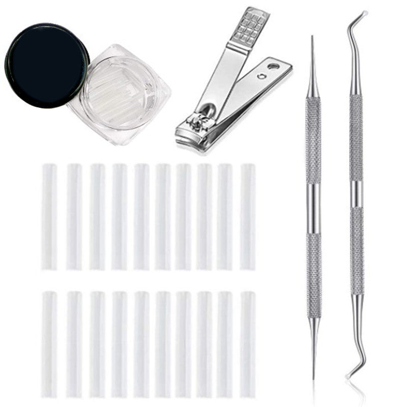 Inflammation Filling Gasket Brace Paste Toenail Straightening Nail Tool Set