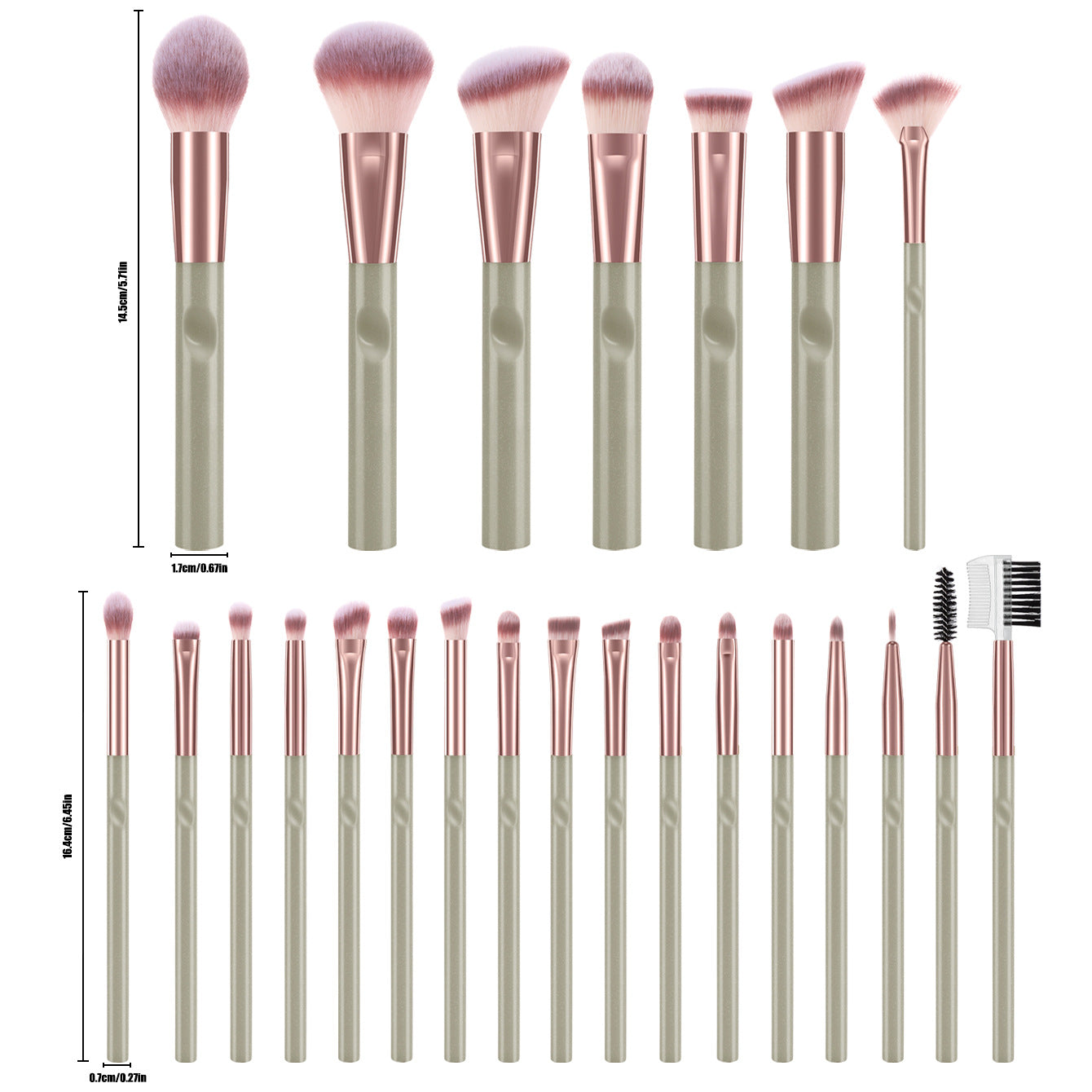 Brush Suit Shadow Powder Foundation Blending Makeup Brushes Accessories