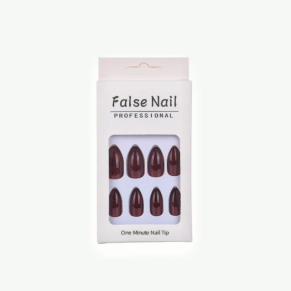 Faux ongles en forme de goutte d'eau à porter soi-même