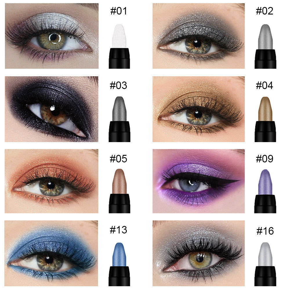 Pearlescent Pen Pcs Suit Rotating Waterproof Eyeshadow