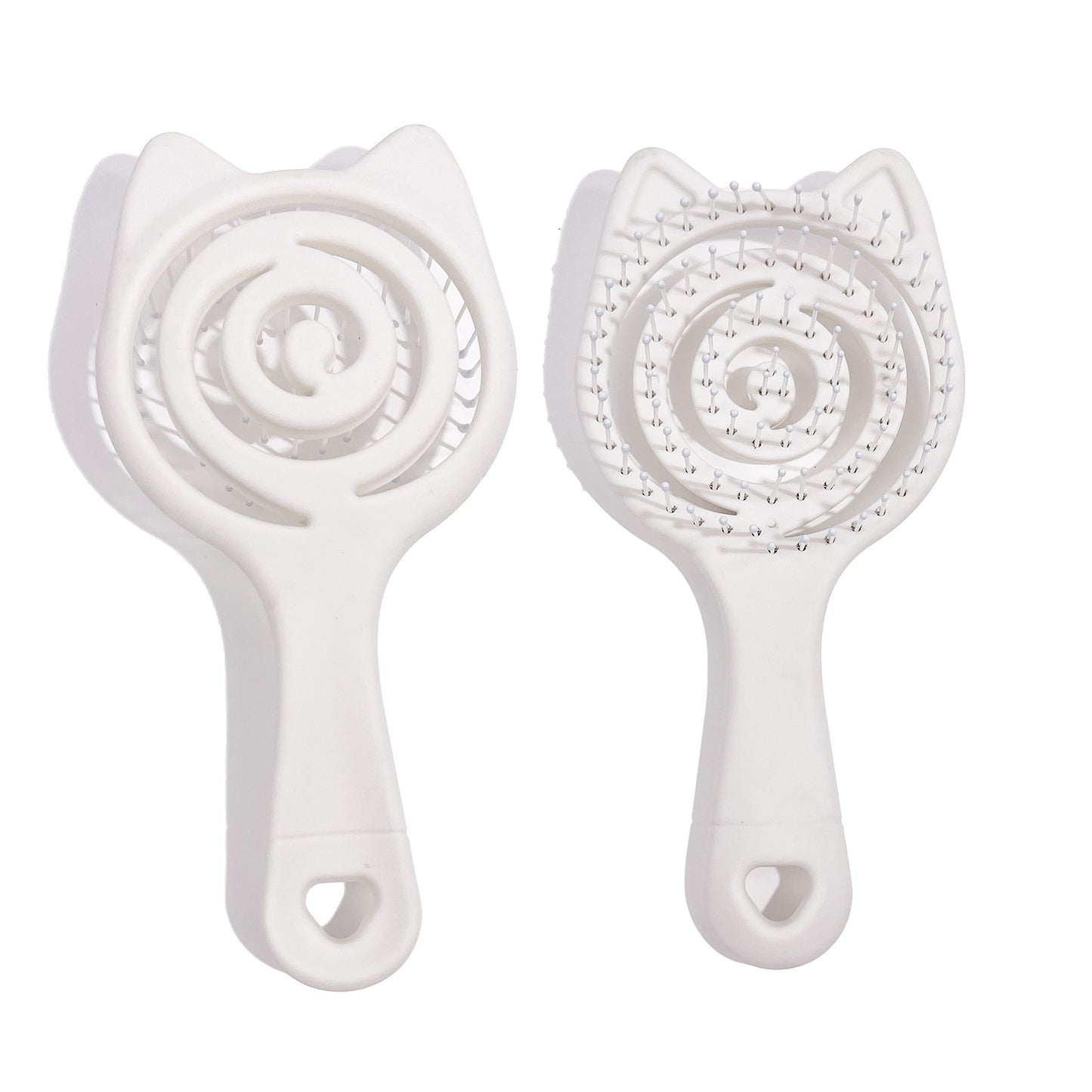 Brosses et peignes de massage du cuir chevelu portables simples et moelleux