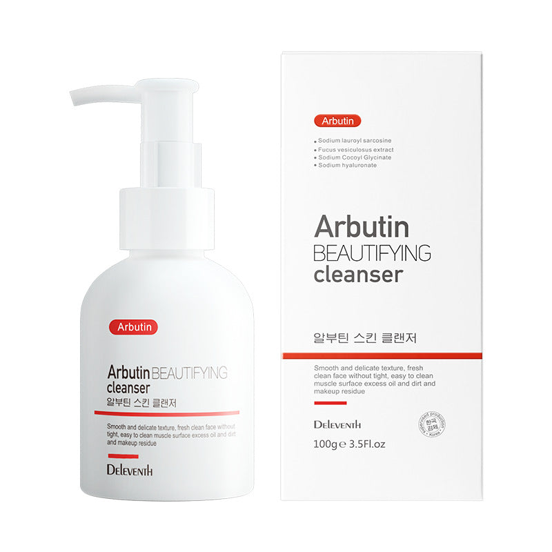 Arbutin Brightening Facial Cleanser Mild Oil Face Care