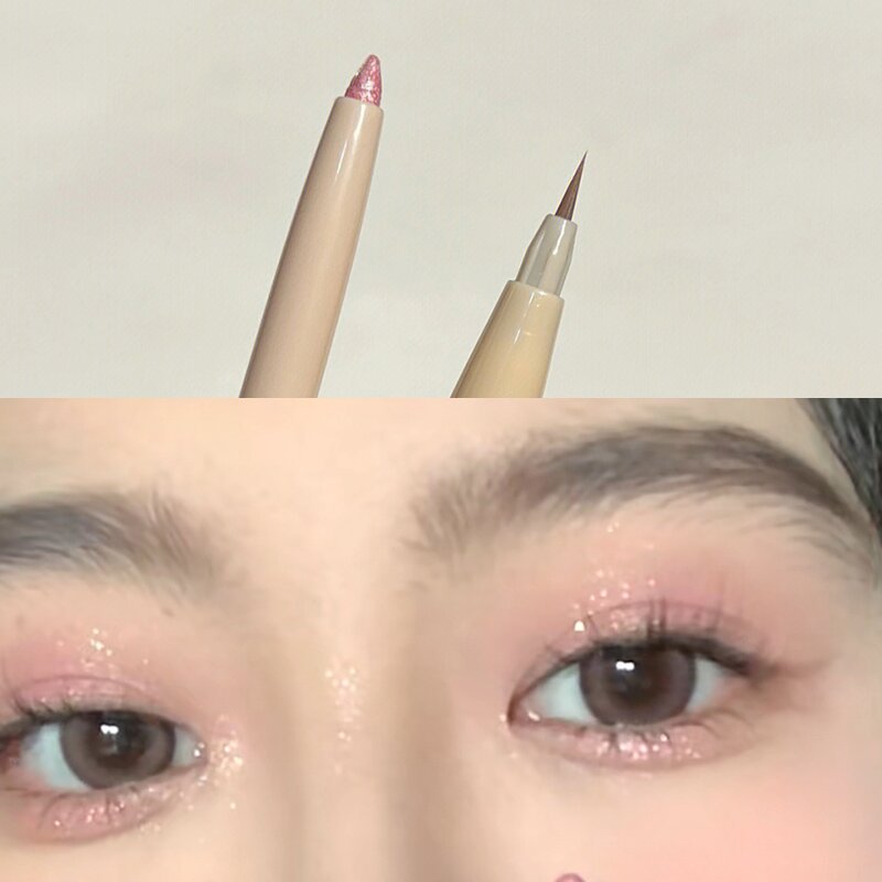 Double-headed Shadow Pen Brightening Lying Silkworm Natural Eyeliner