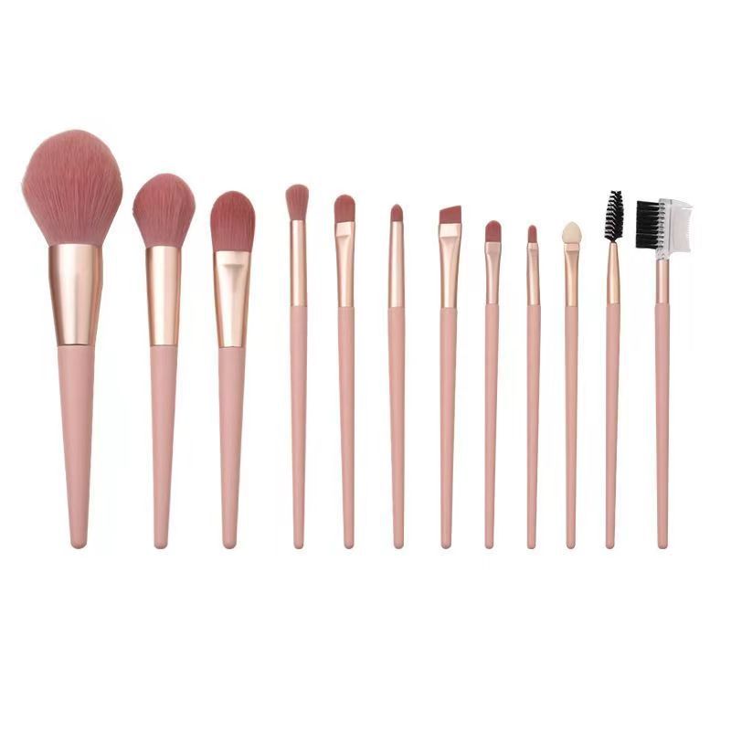 Soft Fiber Brush Nude Powder Beauty Makeup Brushes Accessories