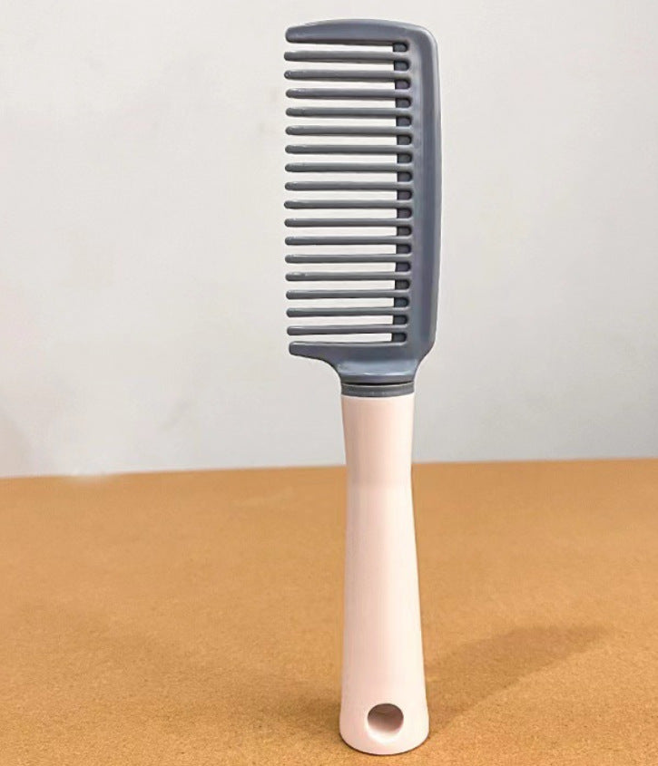 Brosses et peignes à cheveux bouclés et lisses en plastique pour hommes