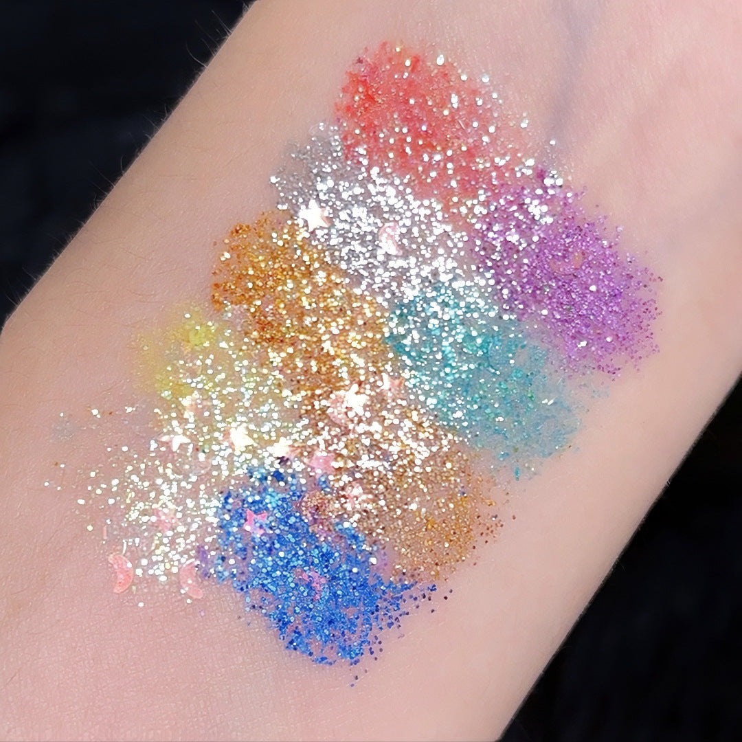 Shadow Plate Shimmering Powder Sequins Gel Eyeshadow