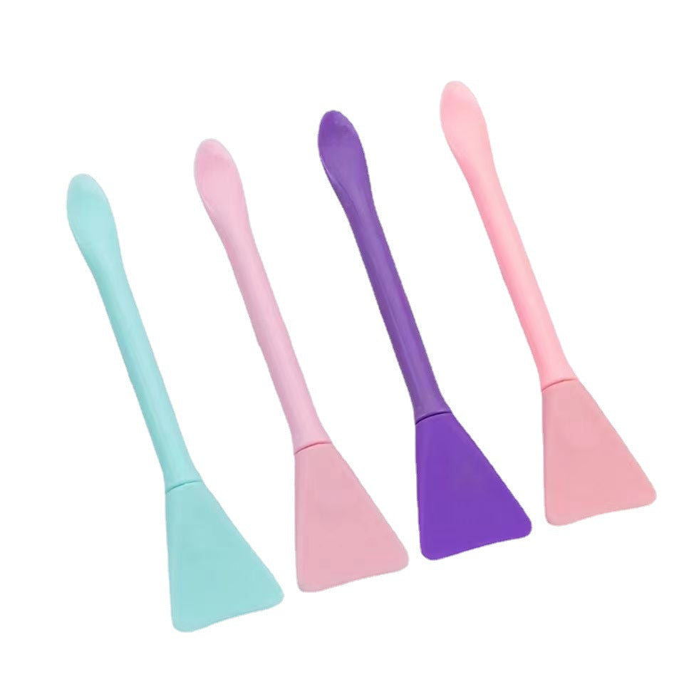 Pinceau à double tête en silicone pour masque facial, accessoires de maquillage