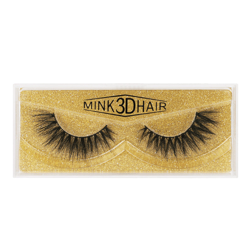 Durable Mink Eyelashes Natural Thick Eyelash False Lashes