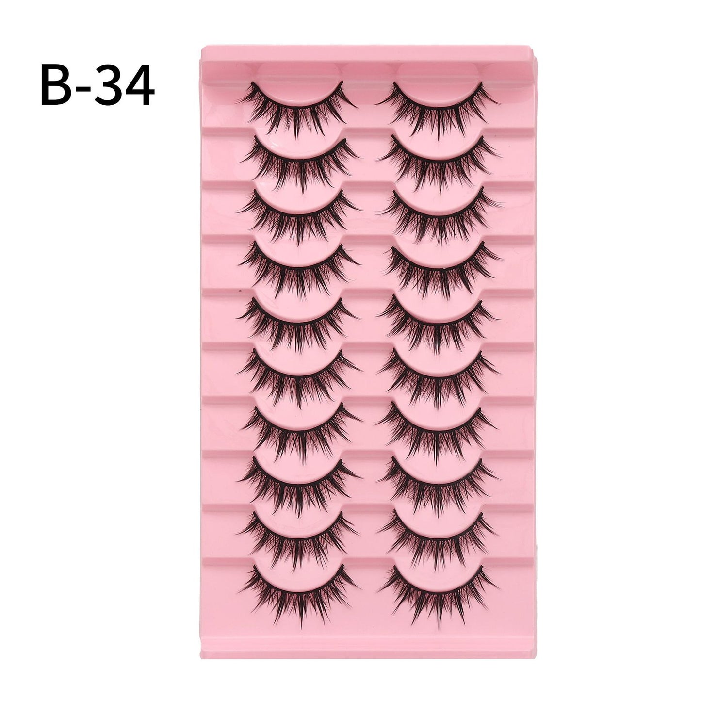 Wear Sharpened Little Devil Comic Eyelashes False Lashes