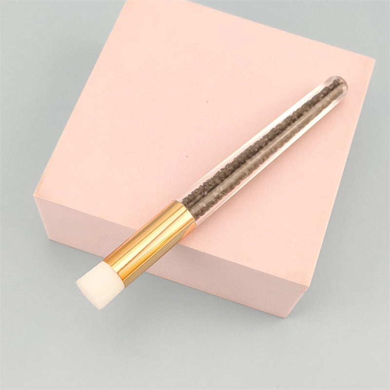 Flat Eyelash Mousse Cleaning Brush Diamond Makeup Brushes Accessories