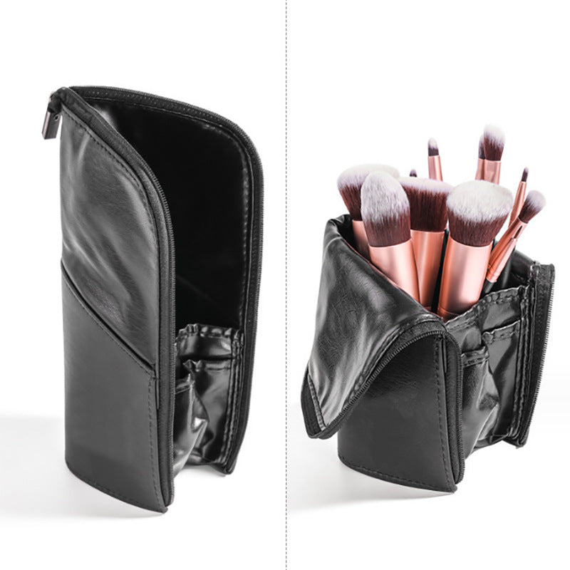 Universal Brush Bag Black Stand-up Can Makeup Brushes Accessories