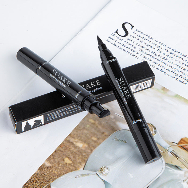 Eyeliner liquide à double tête tendance Seal Lazy Wing