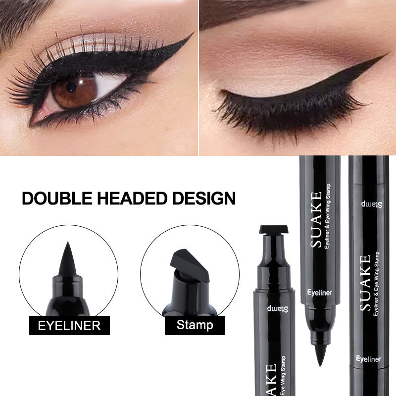 Eyeliner à double tête Waterproof et résistant aux taches et au scellage