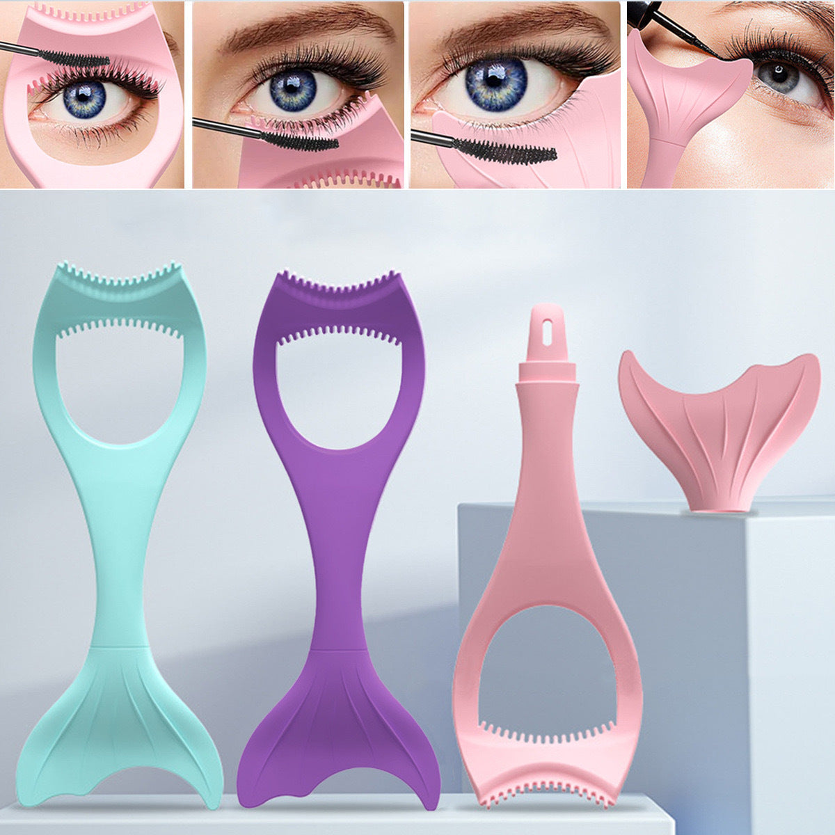 Multifunctional Aid Silicone Auxiliary Novice Lazy Makeup Accessories