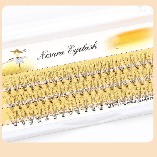 Scarecrow Root Natural Grafting Individual Eyelash Single Cluster False Lashes