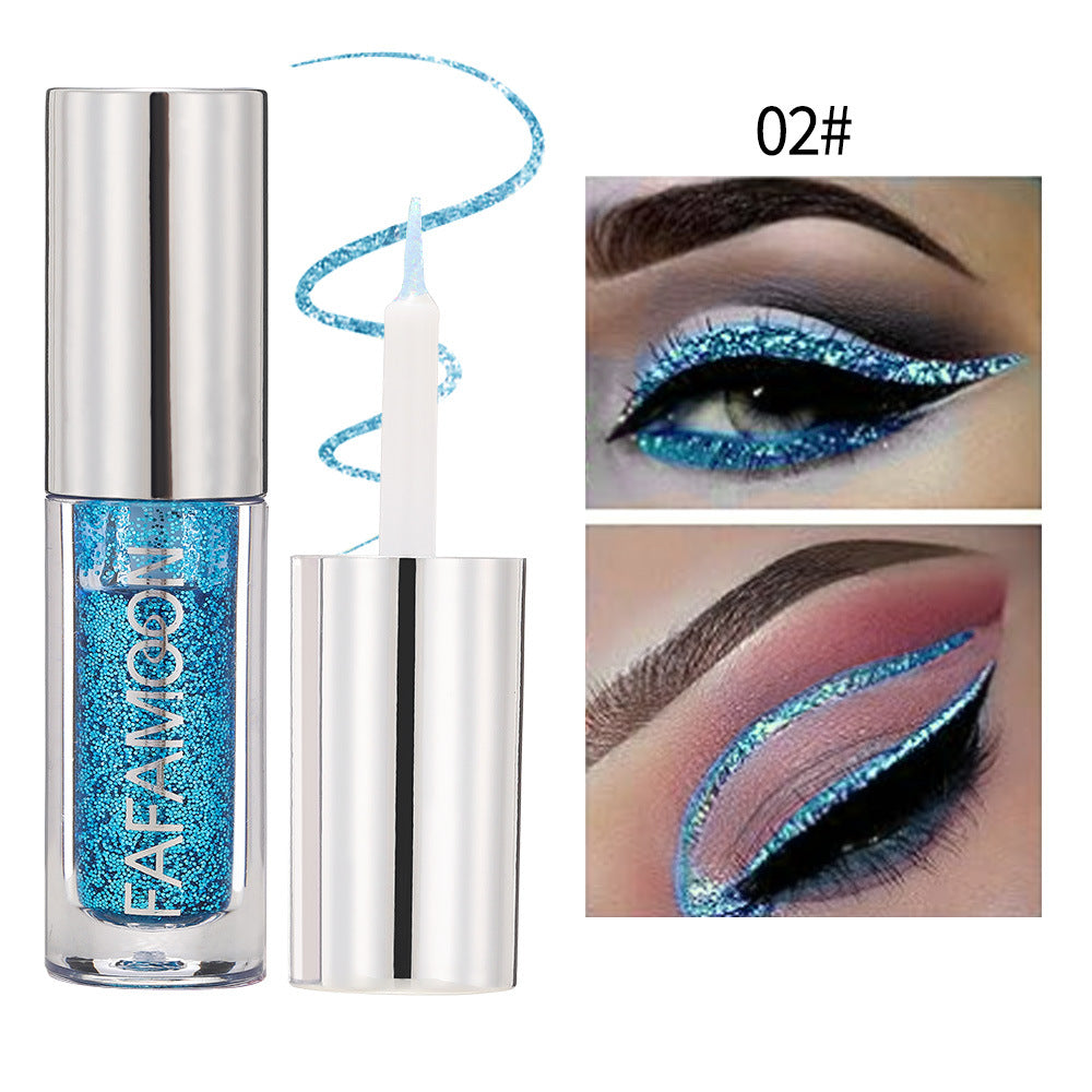 Crayon Eyeliner Liquid Shadow Super Shiny Sequins