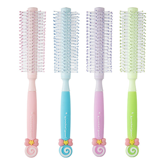 Women's For Only Long Rolling Inner Buckle Household Hair Brushes & Combs