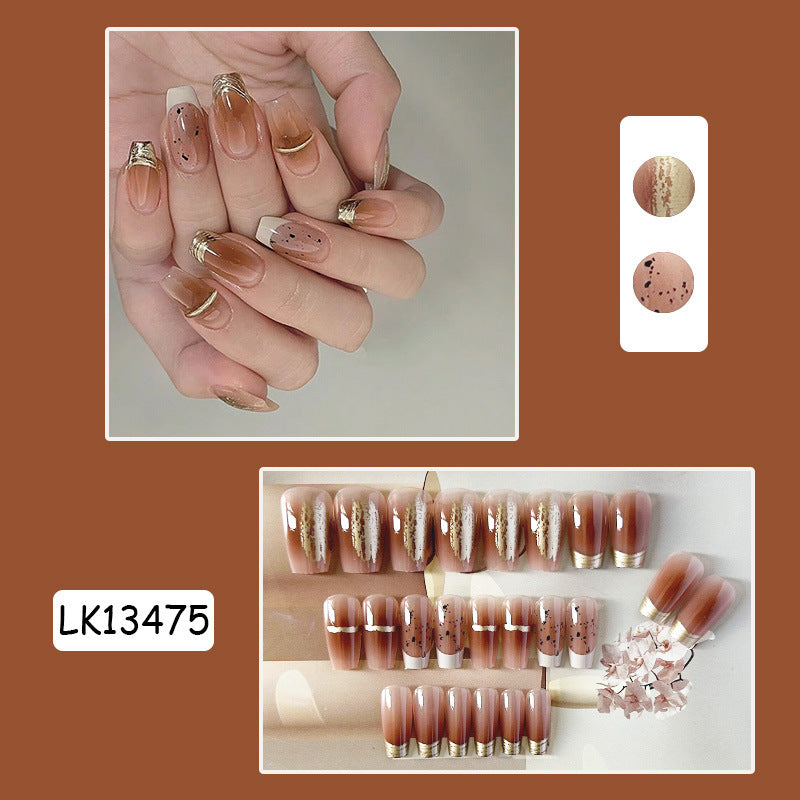 Glue Diamond Beauty Pure Desire Ice Nail Stickers