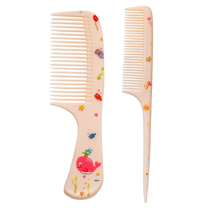 Brosses et peignes à cheveux portables pour enfants, mignons, dessin animé, pour la maison