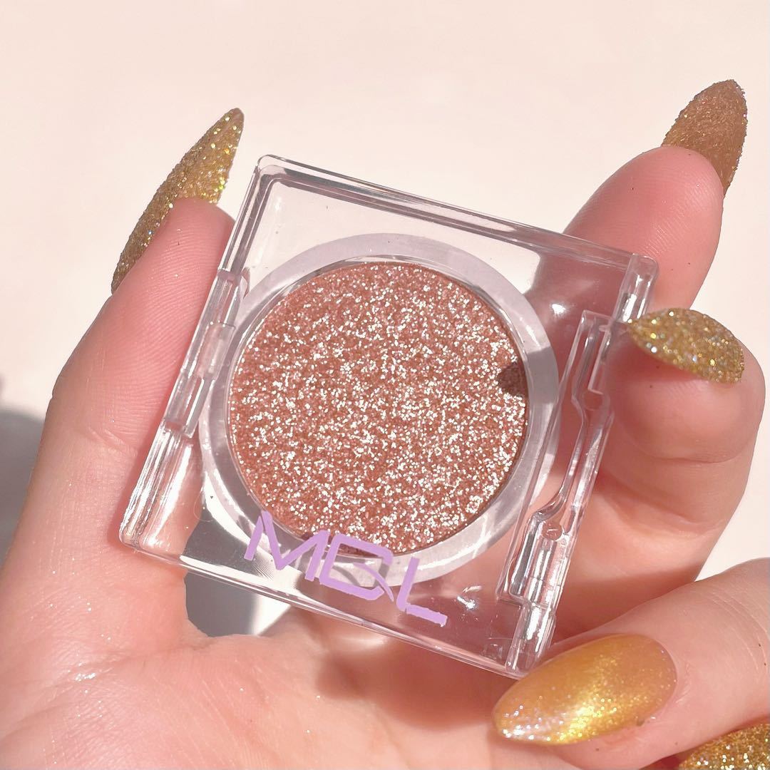 Plate Monochrome Sequins Pearlescent Thin Glittering Eyeshadow