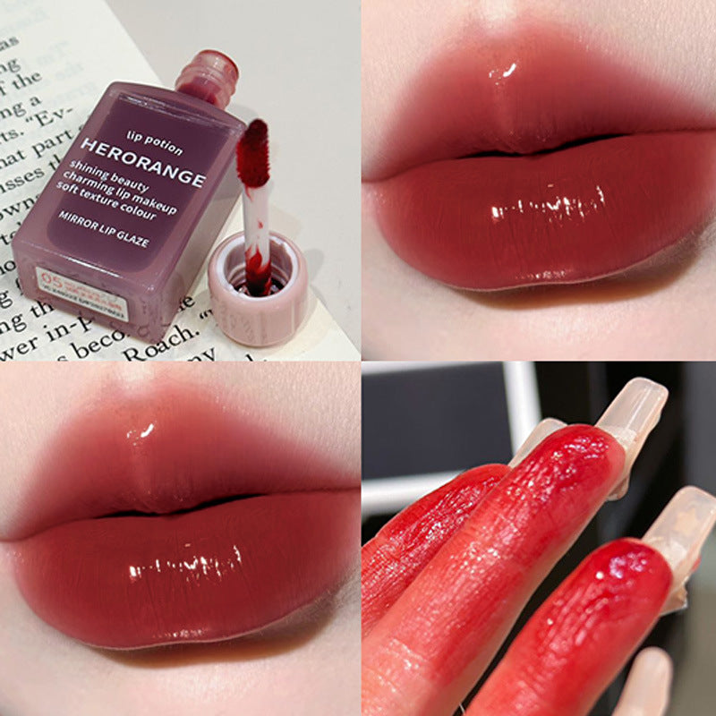 Vernis à lèvres hydratant effet miroir léger pour des lèvres pulpeuses