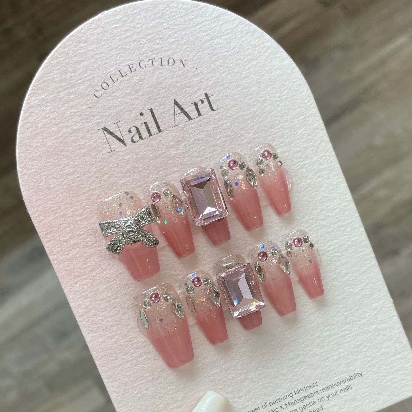 Handmade Wear Collection Fake Nails Removable Nail Stickers